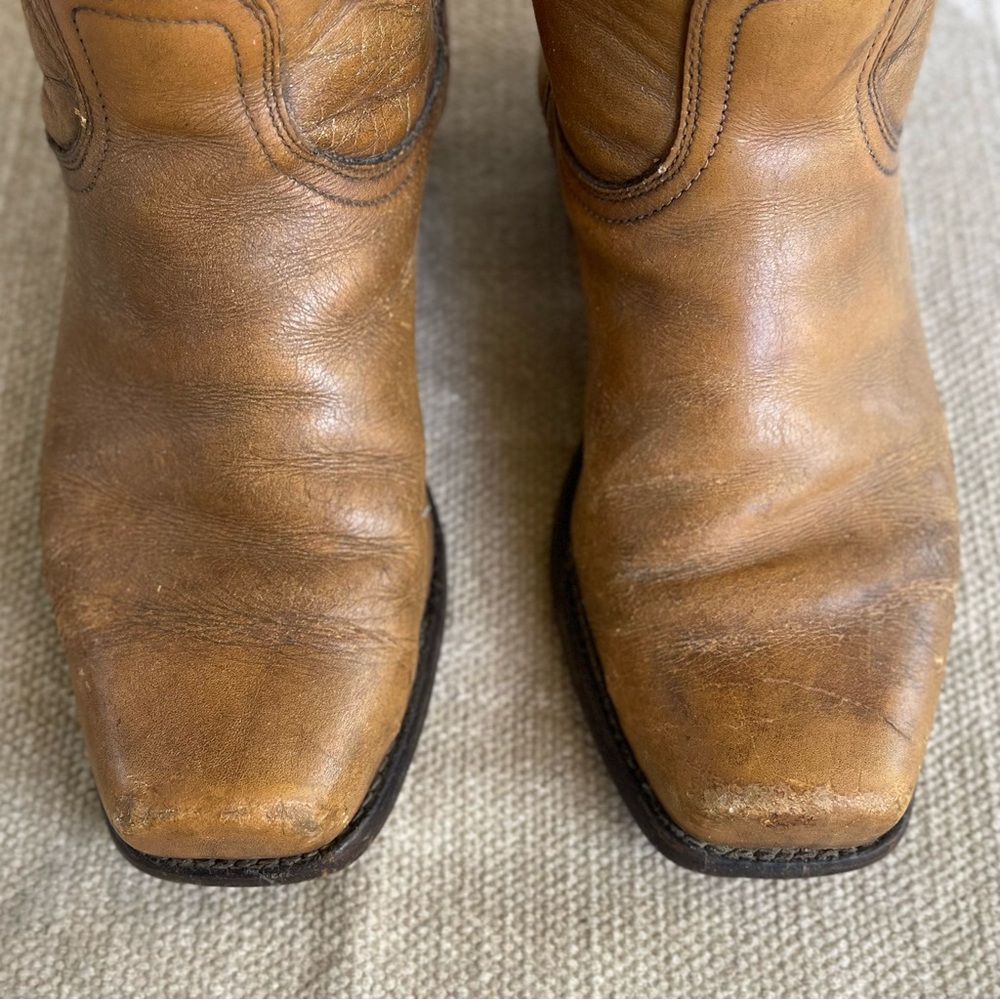 Distressed Frye Vintage Campus Boots *READ DESCRIPTION* - Picture 6 of 9